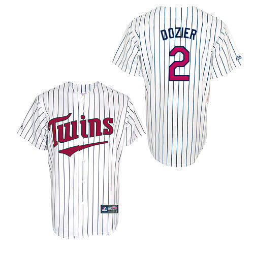 Brian Dozier #2 MLB Jersey-Minnesota Twins Men's Authentic 2014 ALL Star Alternate 3 White Cool Base Baseball Jersey